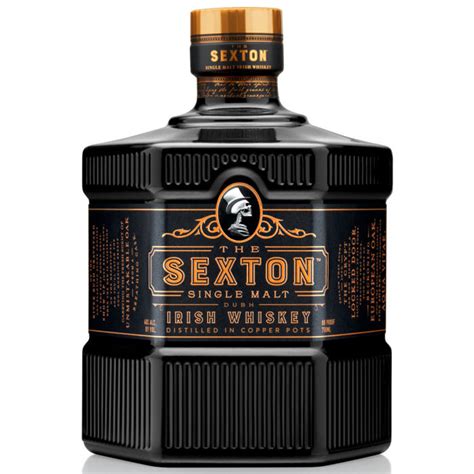 sexton single malt whiskey.